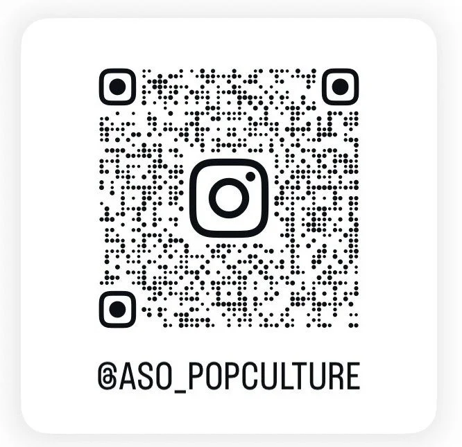 ASOポップカルチャー専門学校 公式Instagram QRコード
