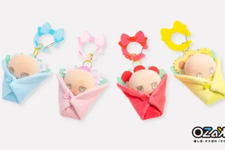 「ぬいのおくるみ ぬいくるみん」新デザイン「ブーケ」4種がアニメイト池袋本店にて先行販売を開始