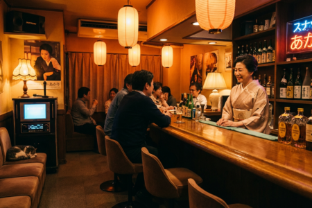 日本の夜を彩る「スナック」文化：昭和から令和へ繋がる心のオアシス