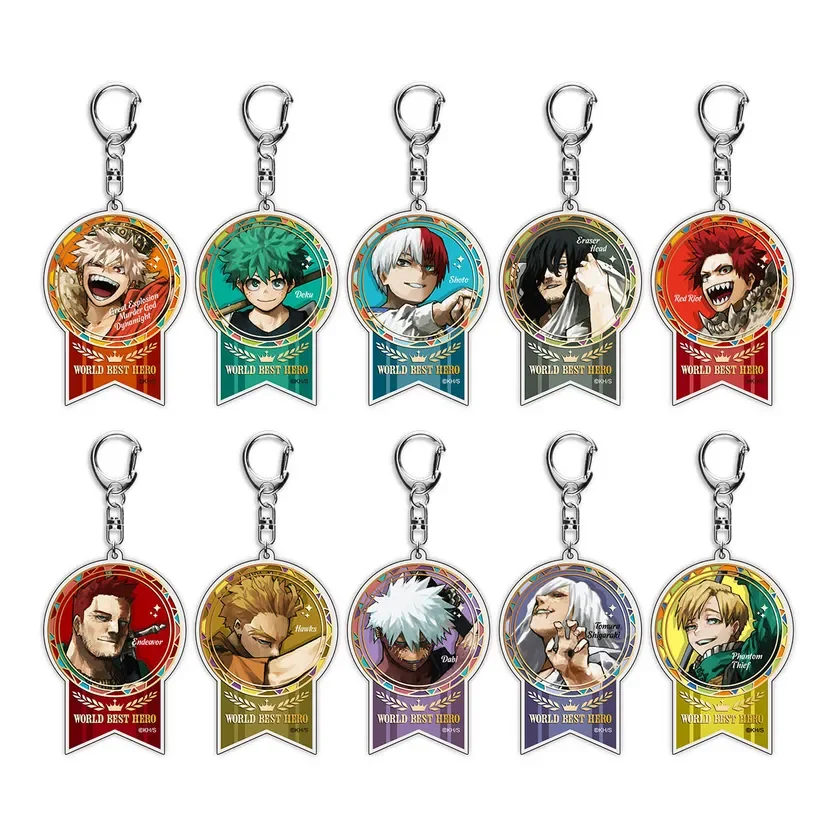 アクリルキーホルダーコレクション【WORLD BEST HERO】