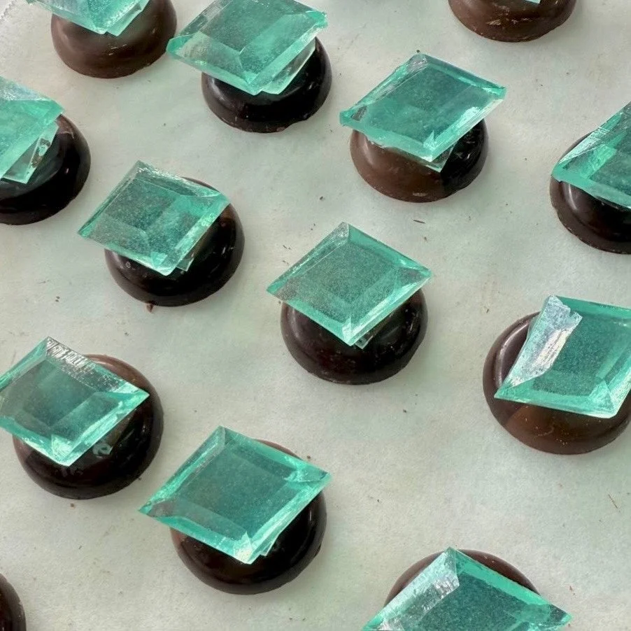 かぼすの鉱物ショコラ（別角度）