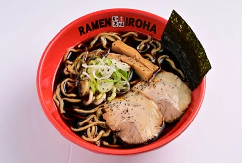 麺家いろはの富山ブラック黒醤油ら～めん