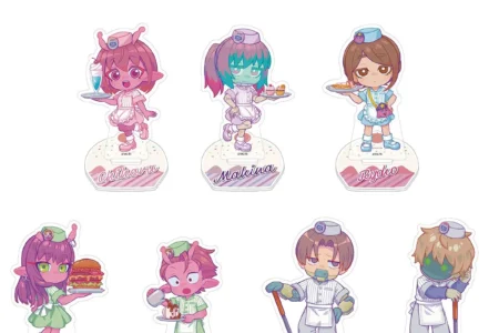 劇場公開を控えるアニメ『銀河特急 ミルキー☆サブウェイ』より、描き下ろしイラストの新商品がアニメイトにて発売、初のフェアも開催