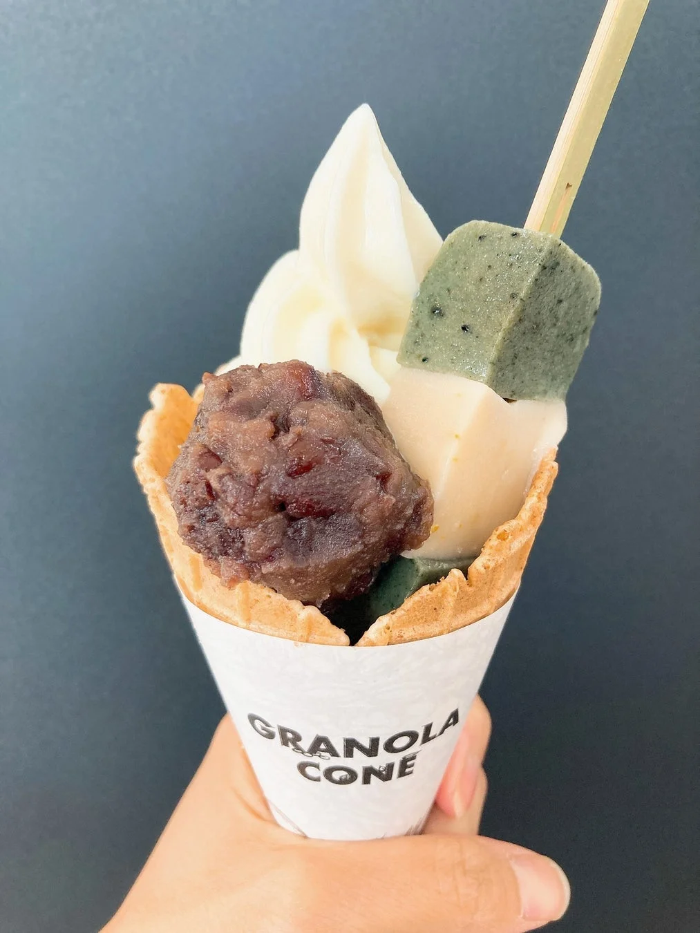 加賀麸匠一の生麸ソフトクリーム