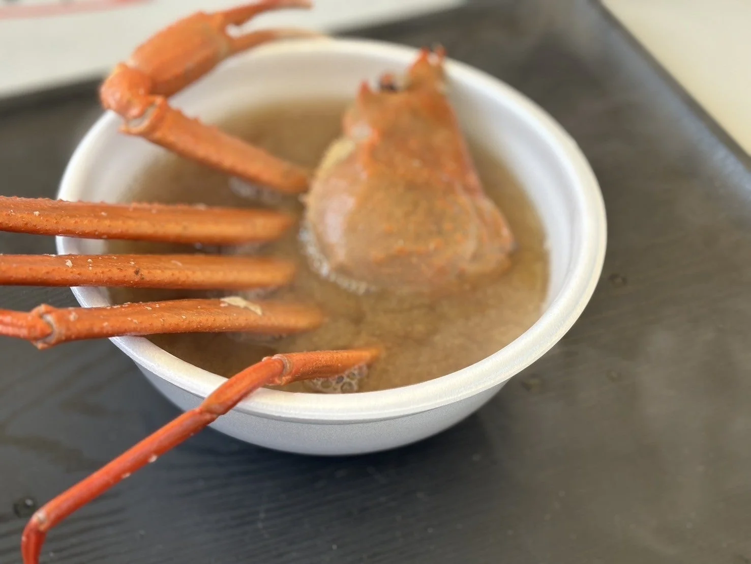 鹿渡島定置のかに汁