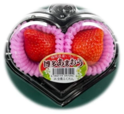 ハート型パックの博多あまおう
