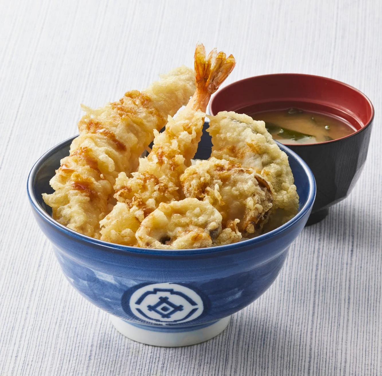 海老と4種の北海道産天丼