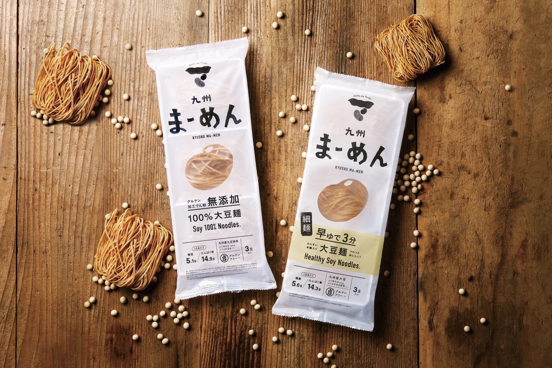 九州まーめん 大豆麺製品