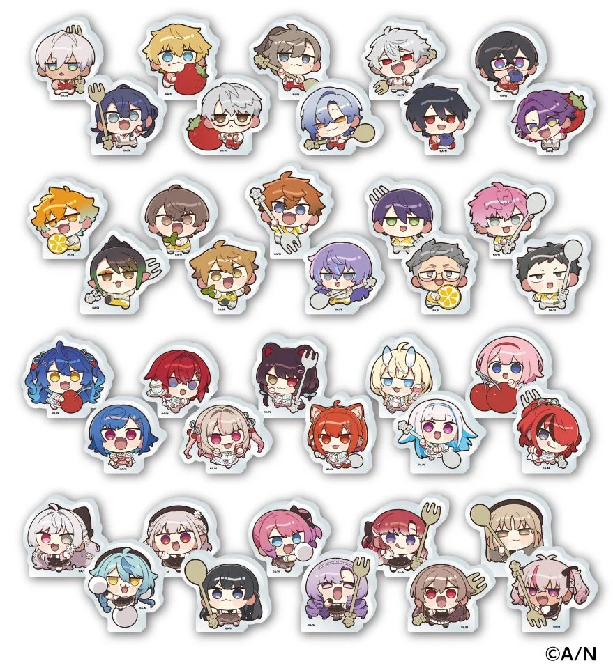 にじさんじ 8th with cake！アクリルブロックセット