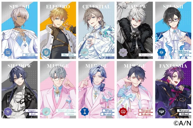 にじさんじ 8th Anniversary ランダムメタルカード Aグループ