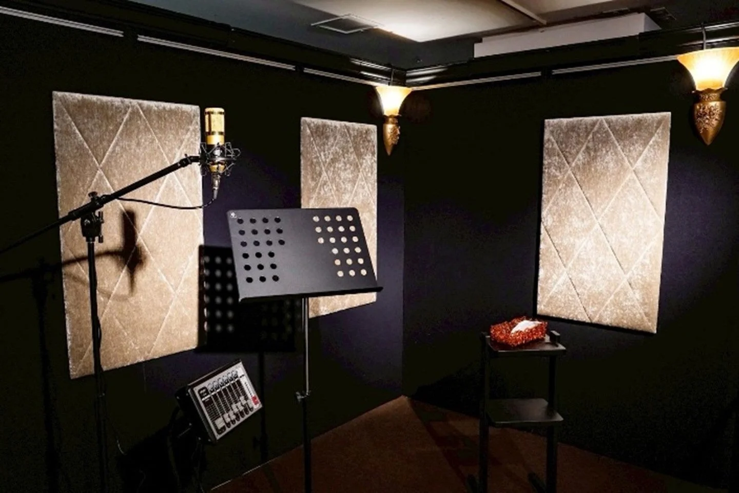 レコーディングスタジオ再現ブース