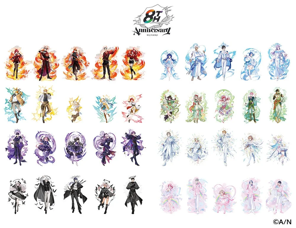 にじさんじ 8th Anniversary フェア メインビジュアル