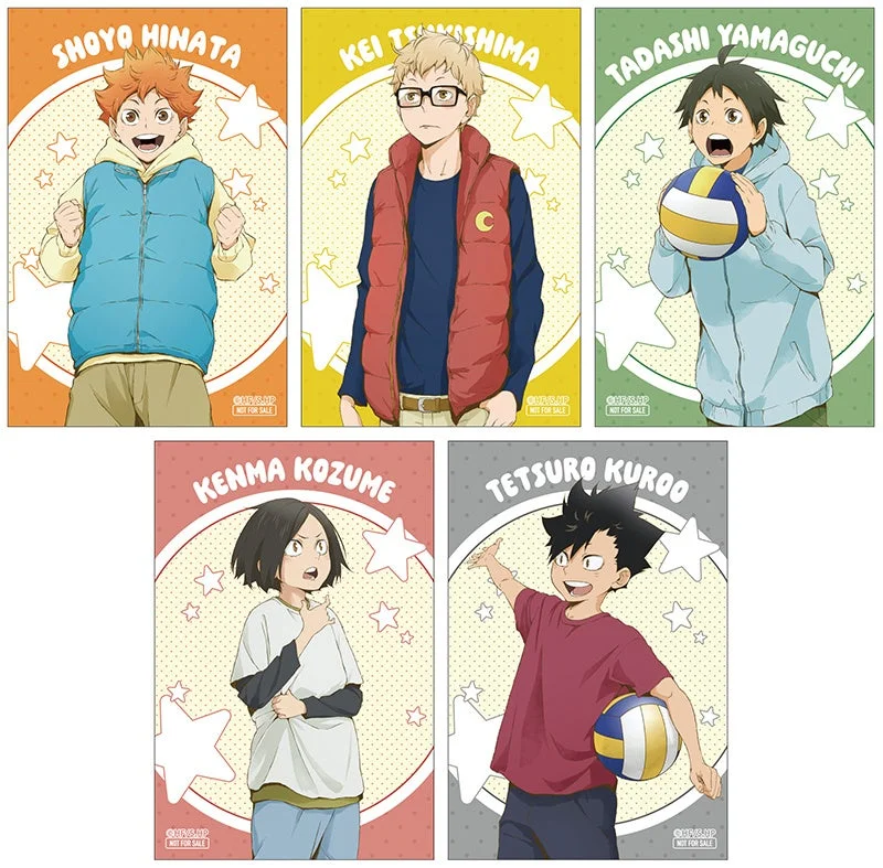 アニメ「ハイキュー!!」ヨーショー!!アニメイトフェア特典