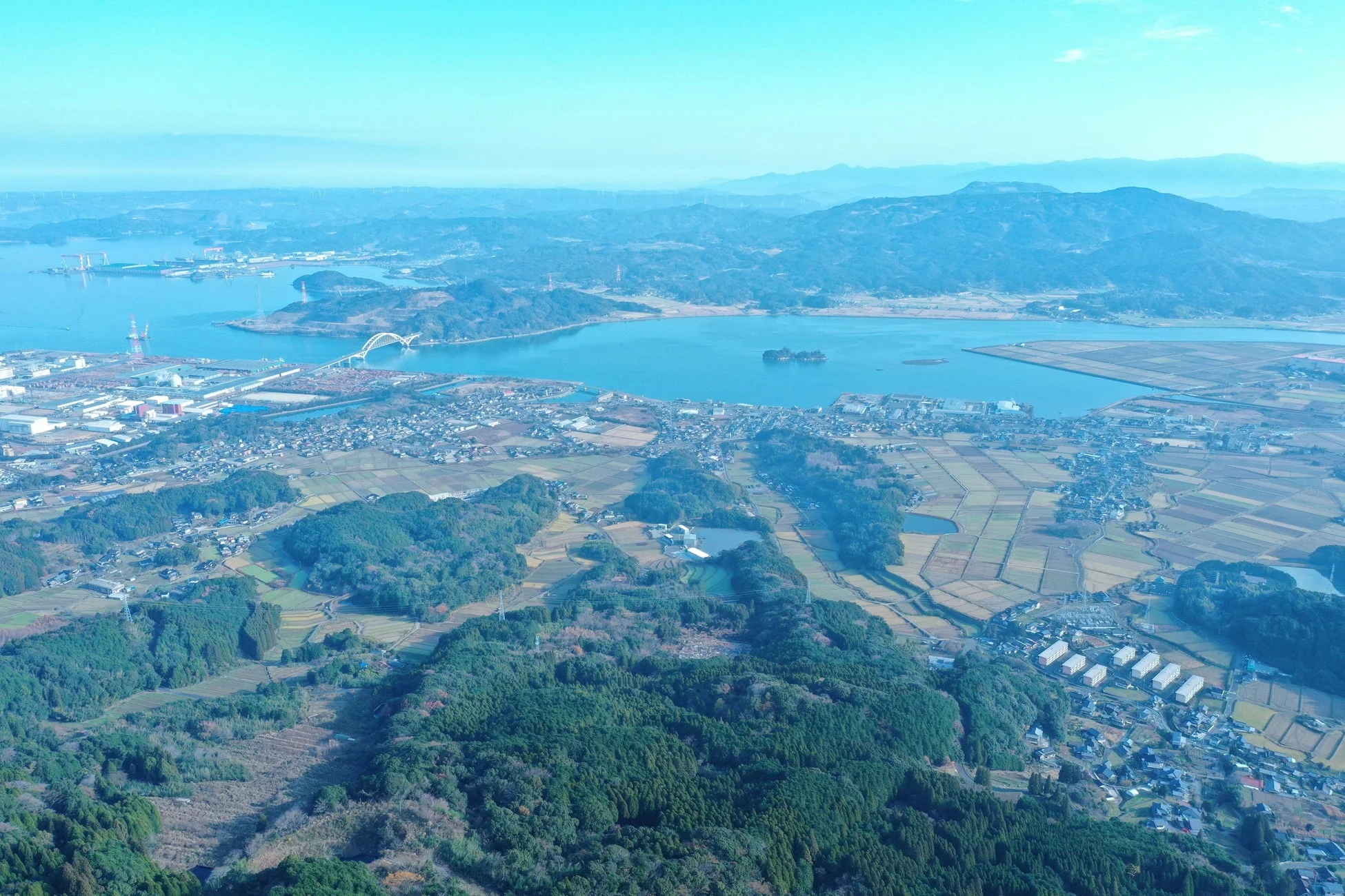 伊万里市の空撮