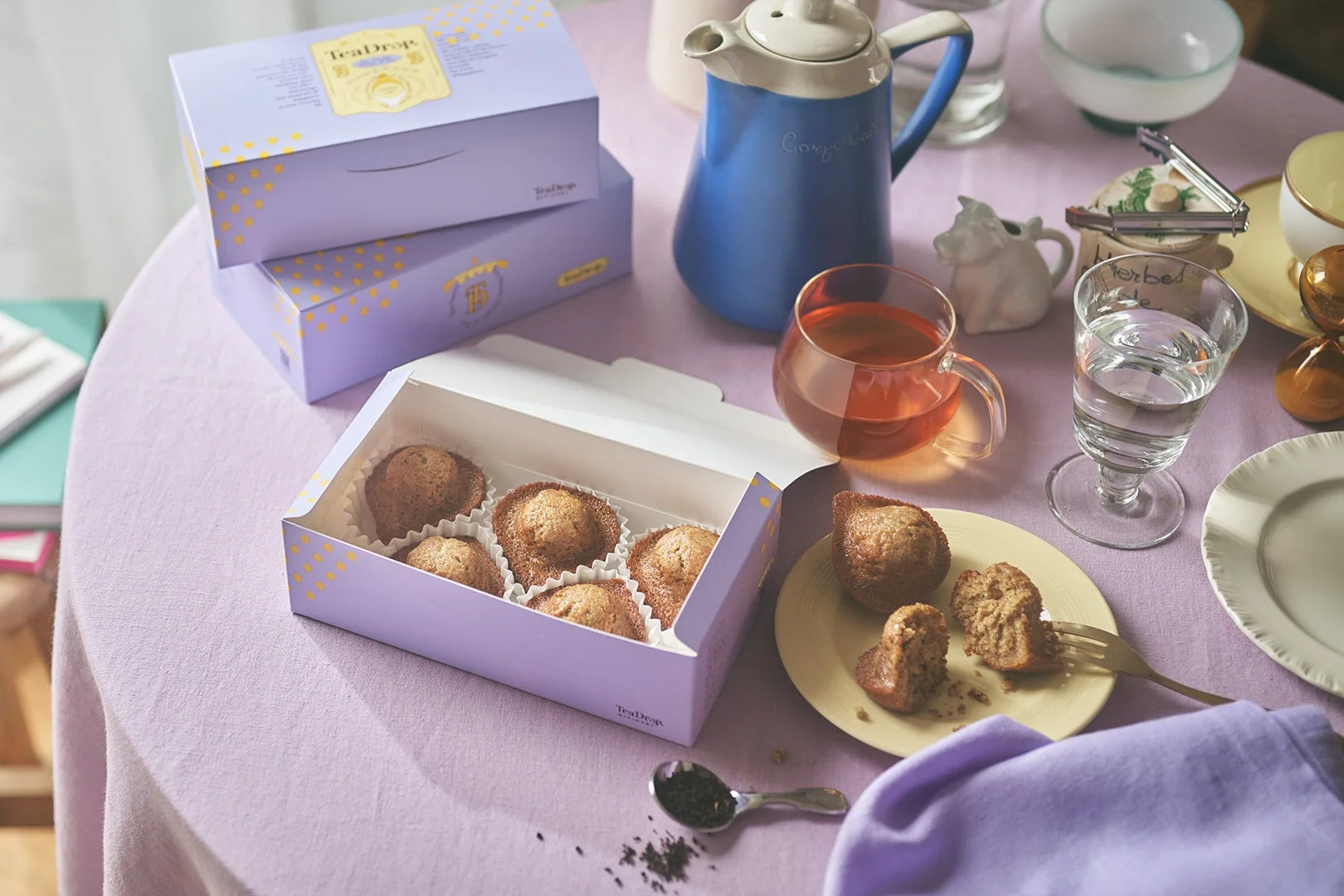 ティードロップケーキ ｛アールグレイ｝