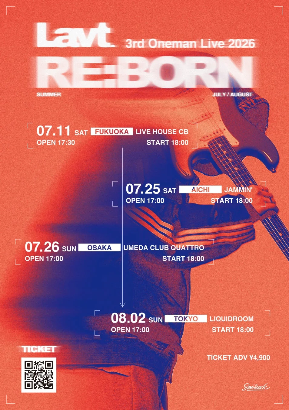 Lavt 3rd Oneman Live「RE:BORN」