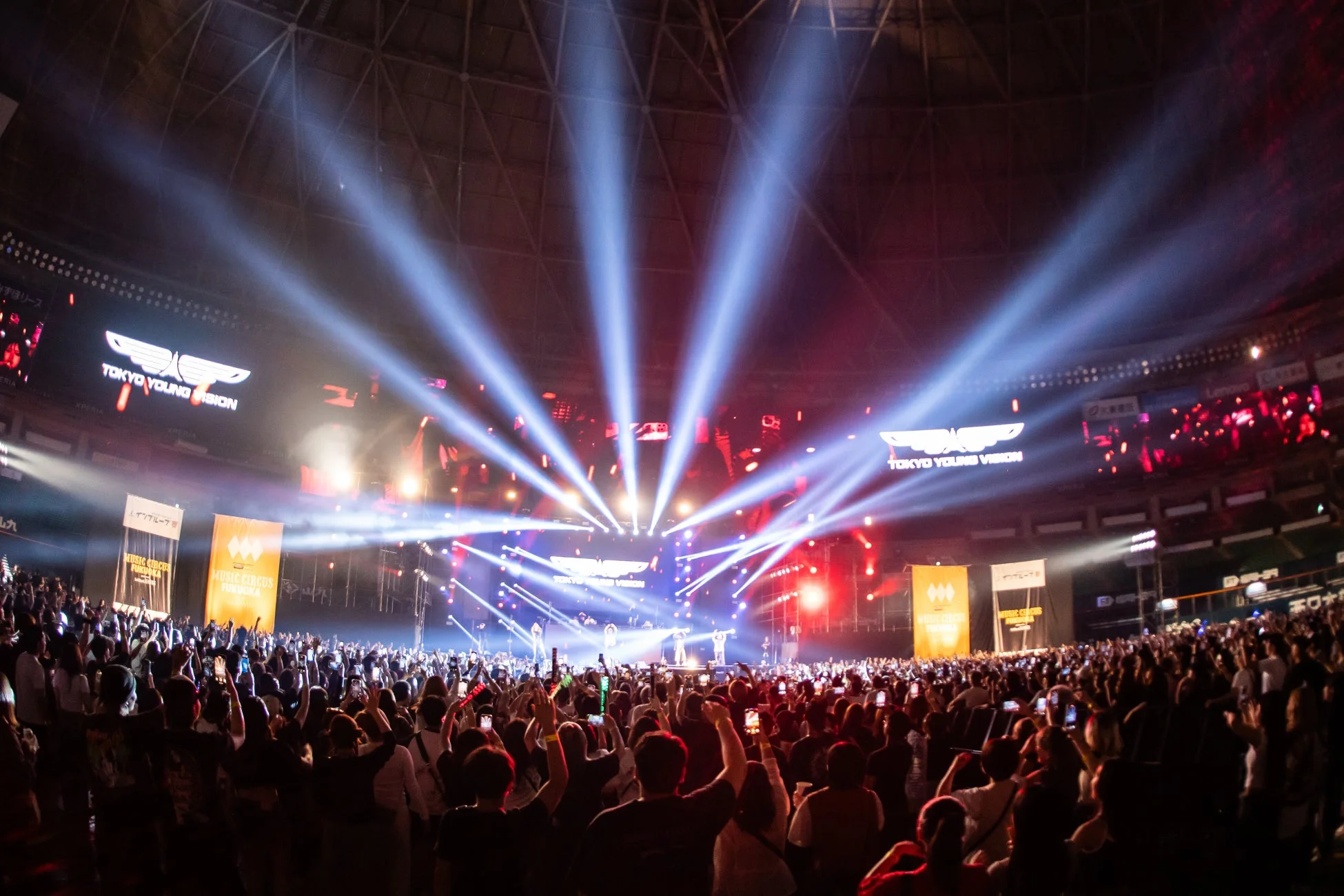 過去のMUSIC CIRCUS FUKUOKAの様子