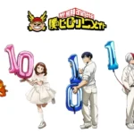 アニメ『僕のヒーローアカデミア』10周年記念フェアが開催、描き下ろし新商品や投票企画など多彩な施策を展開