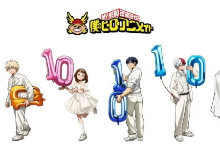 アニメ『僕のヒーローアカデミア』10周年記念フェアが開催、描き下ろし新商品や投票企画など多彩な施策を展開