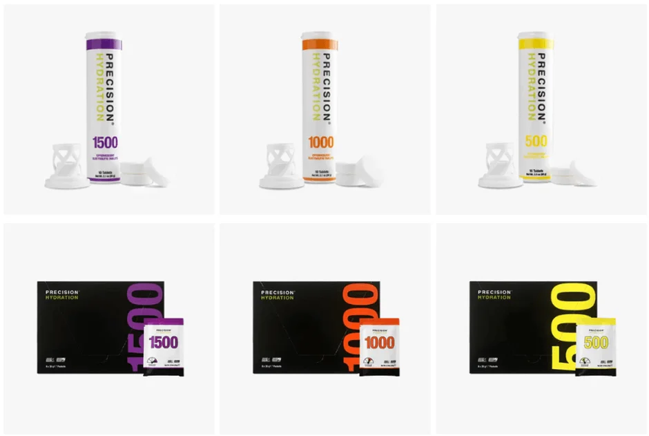 電解質タブレットとパウダー