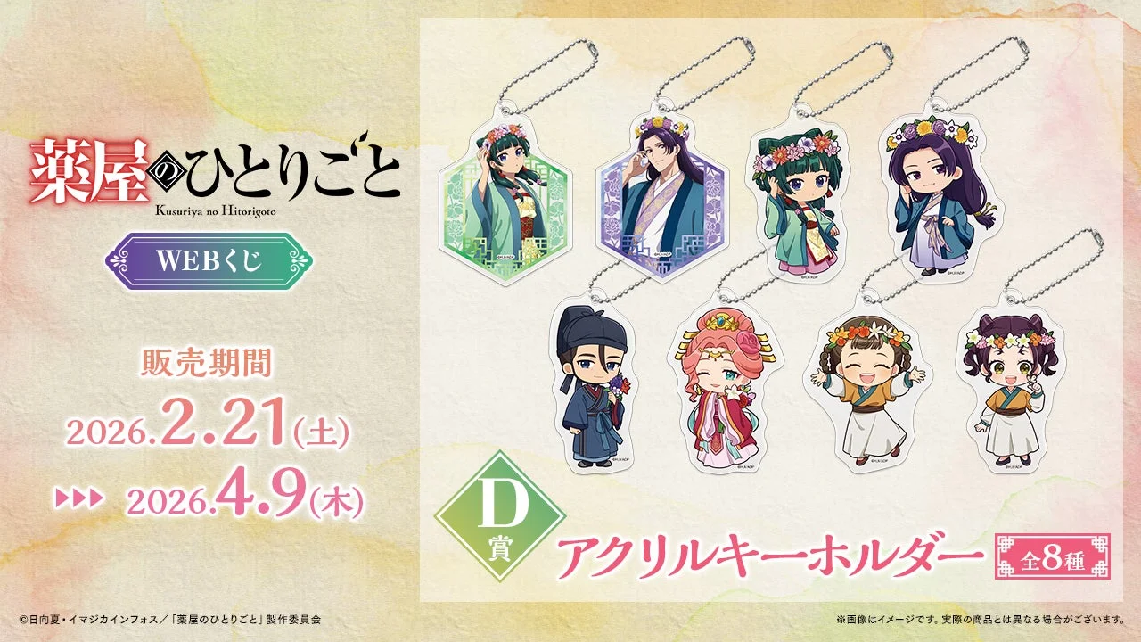 D賞：アクリルキーホルダー