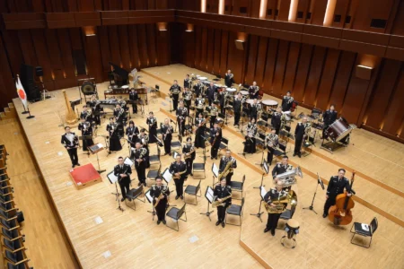 福岡市民ホール、開館1周年記念コンサートに1,600名を無料招待 – 陸上自衛隊 第4音楽隊と福岡第一高等学校 吹奏楽部が共演