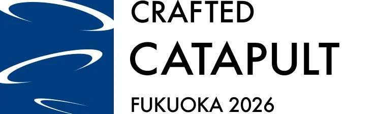 CRAFTED CATAPULT FUKUOKA 2026 ロゴ