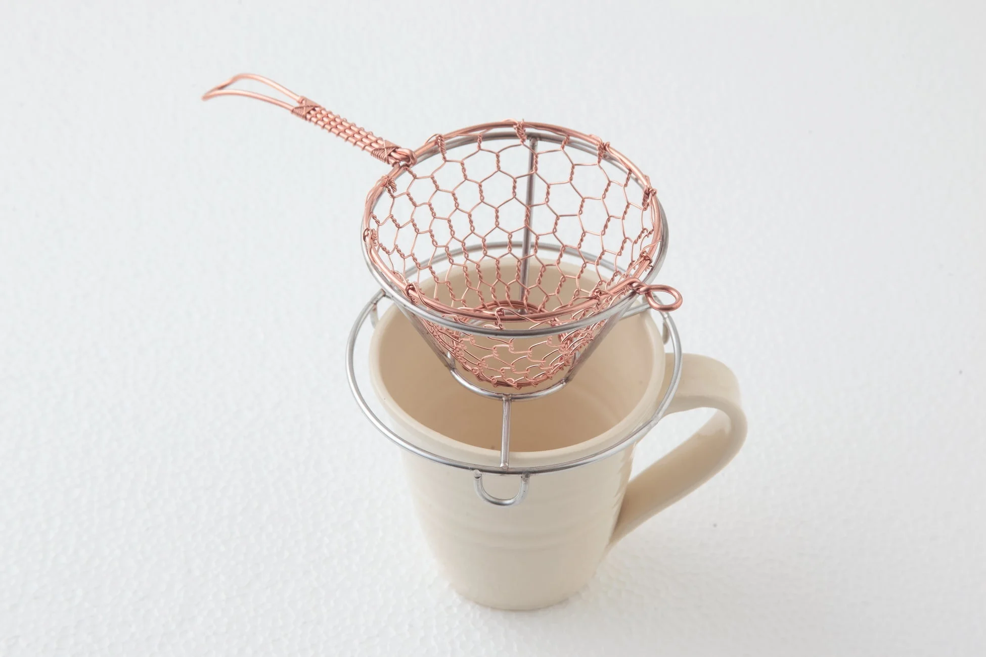 辻和金網 手編みコーヒードリッパー