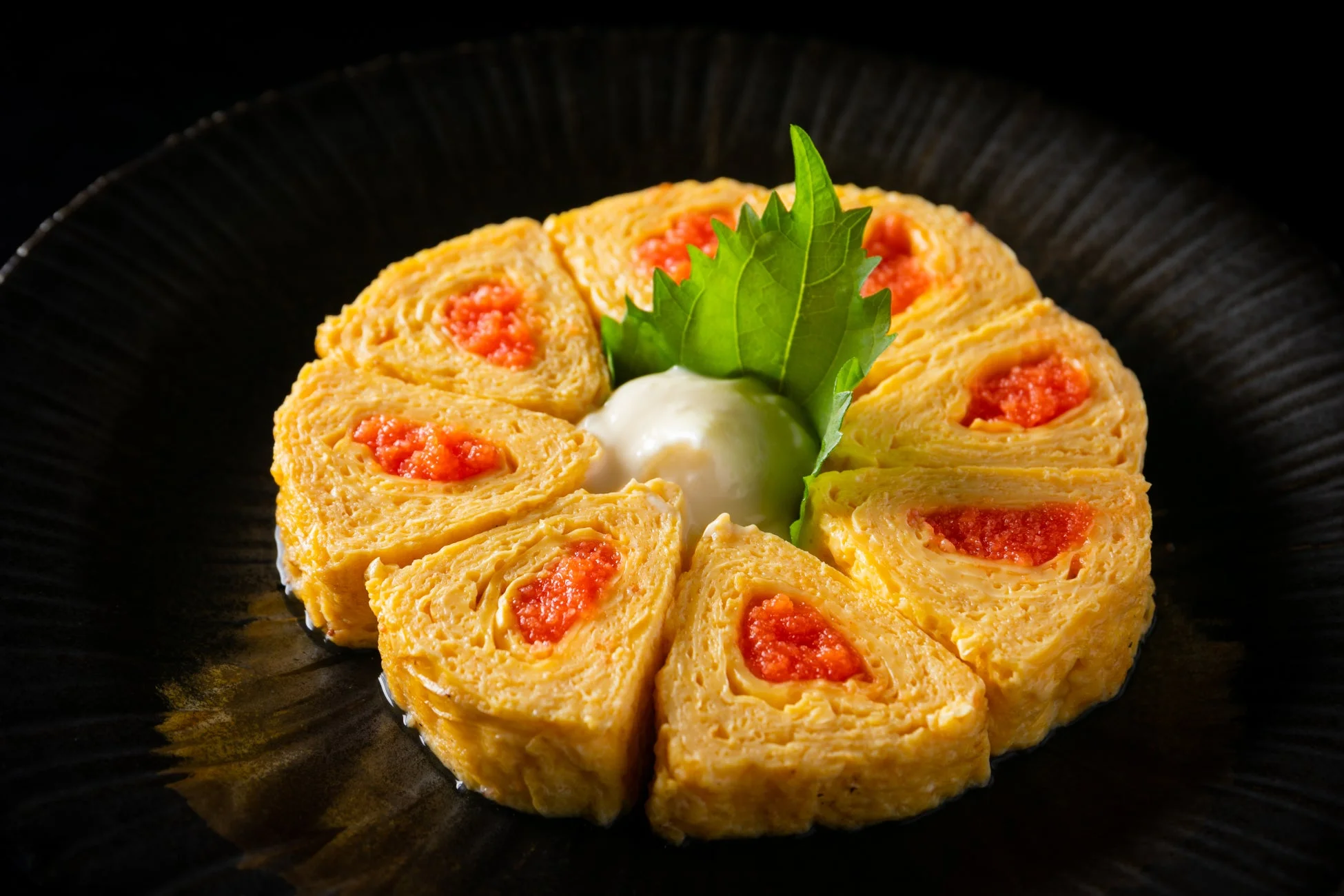 明太子入りの卵焼き