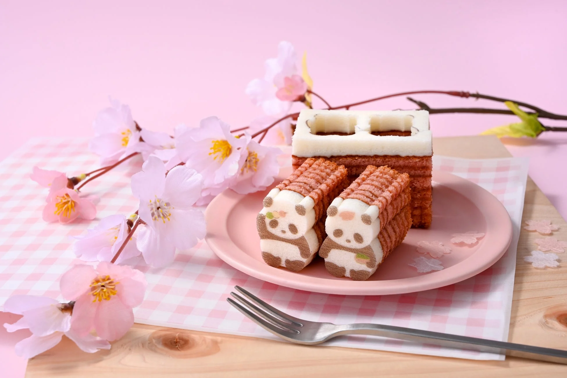 カタヌキヤのさくらぱんだバウム