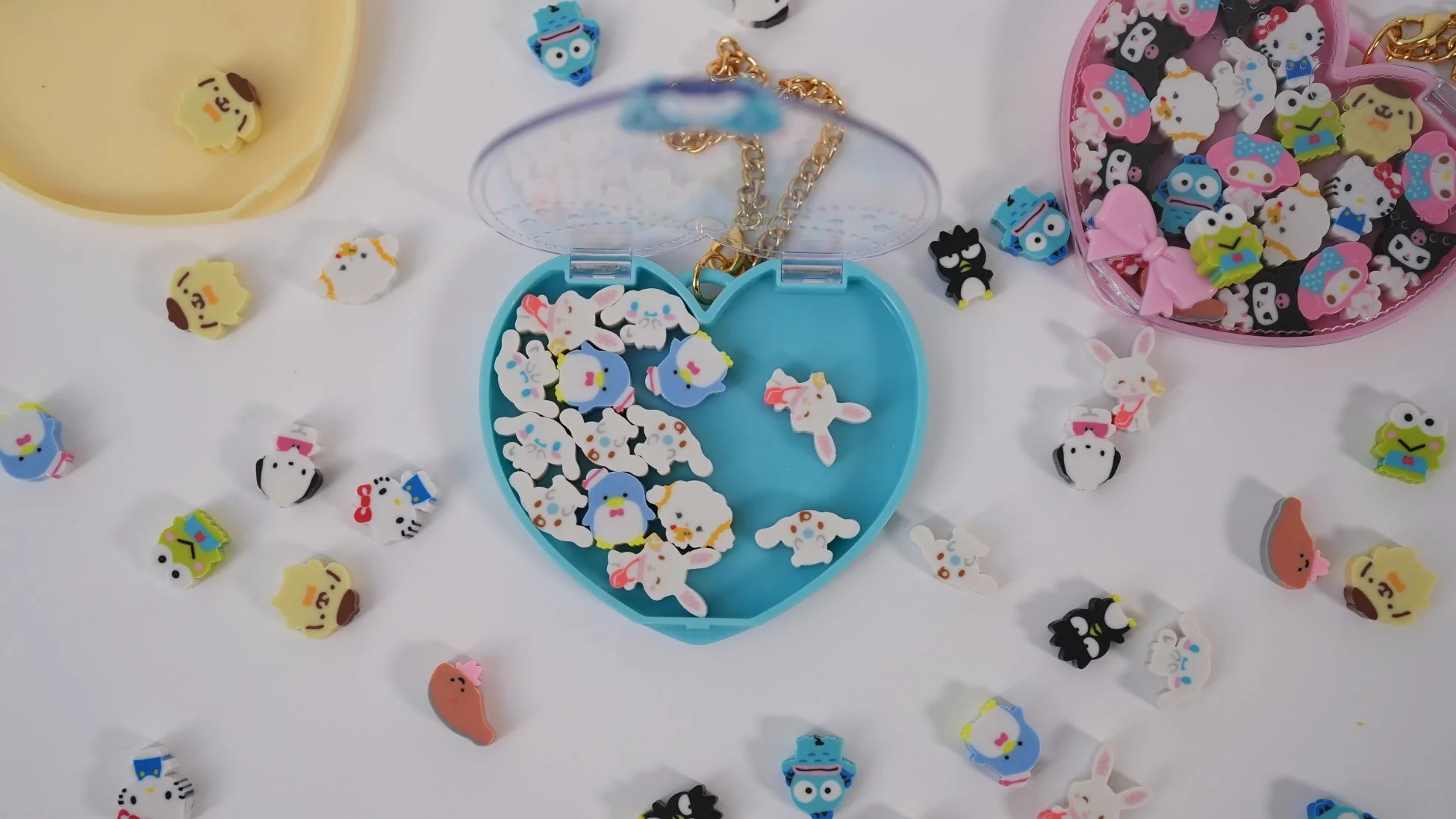 サンリオキャラクターズのミニ消しゴム