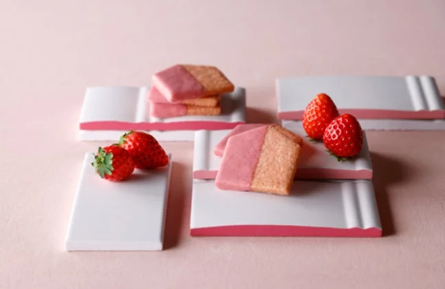 京都 北山 マールブランシュ 北山本店シェフクッキー苺