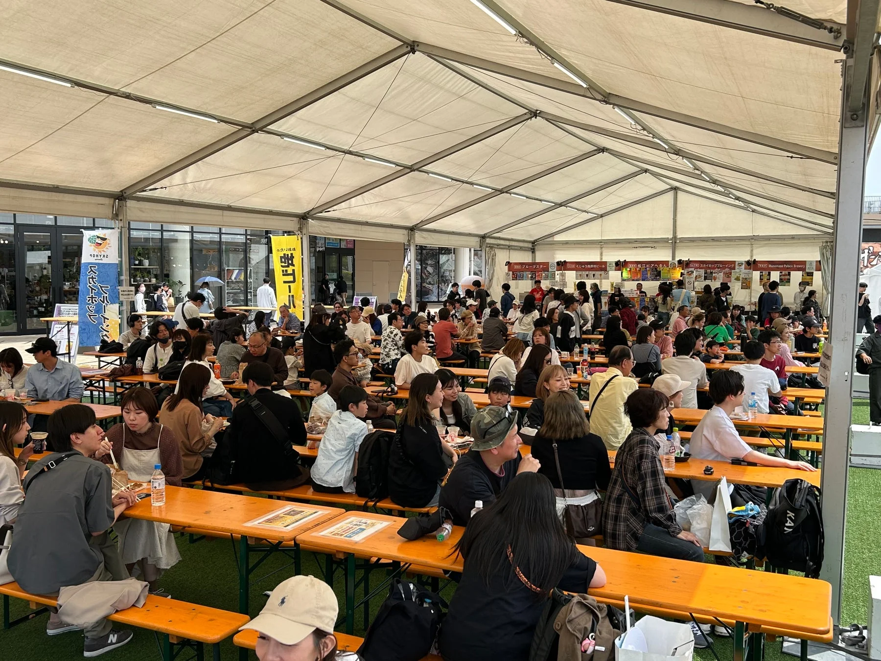 ブルワリーブースの様子