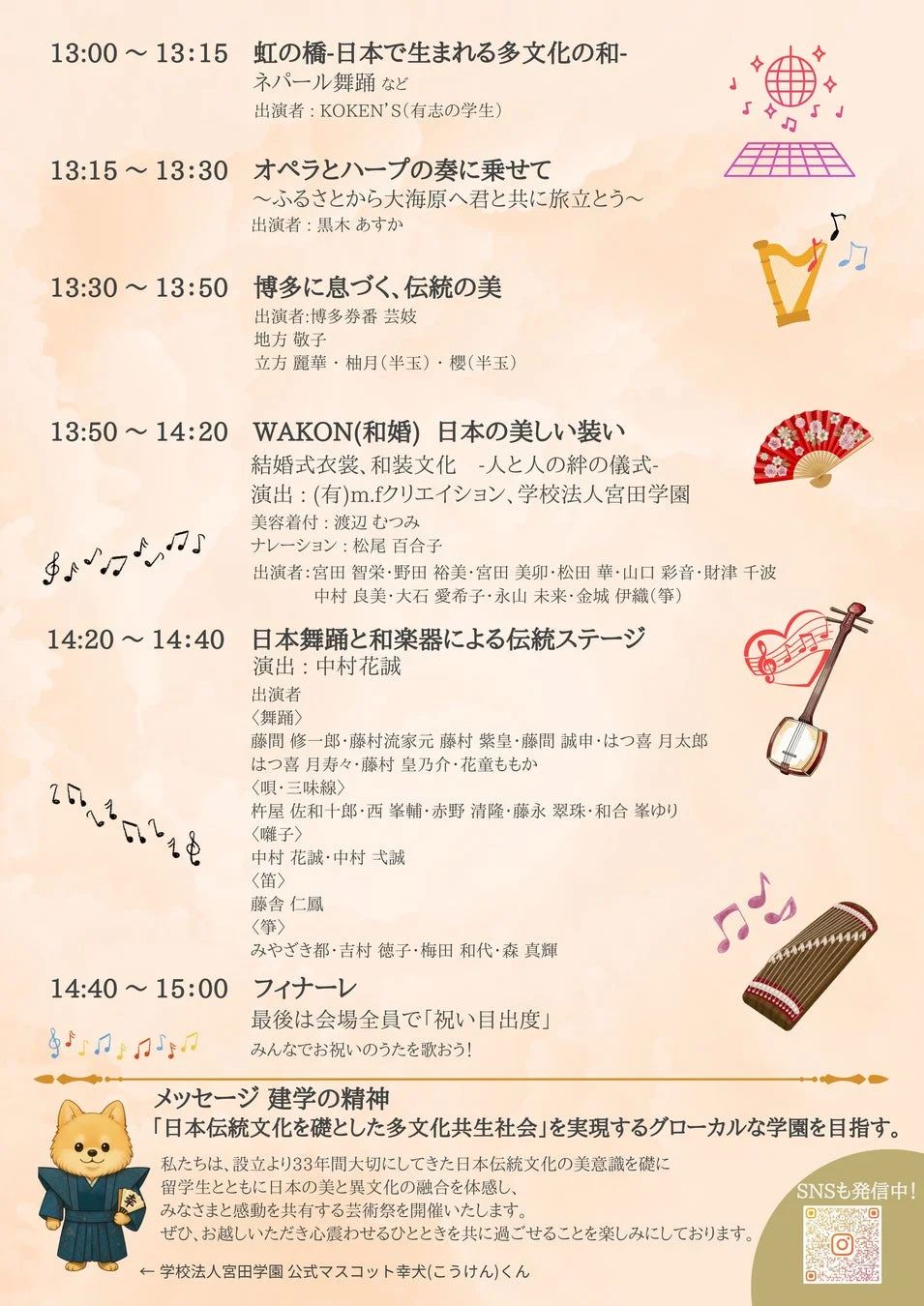 芸術祭プログラム詳細