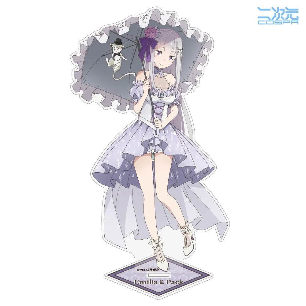 エミリア＆パック パーティードレスVer. アクリルスタンド