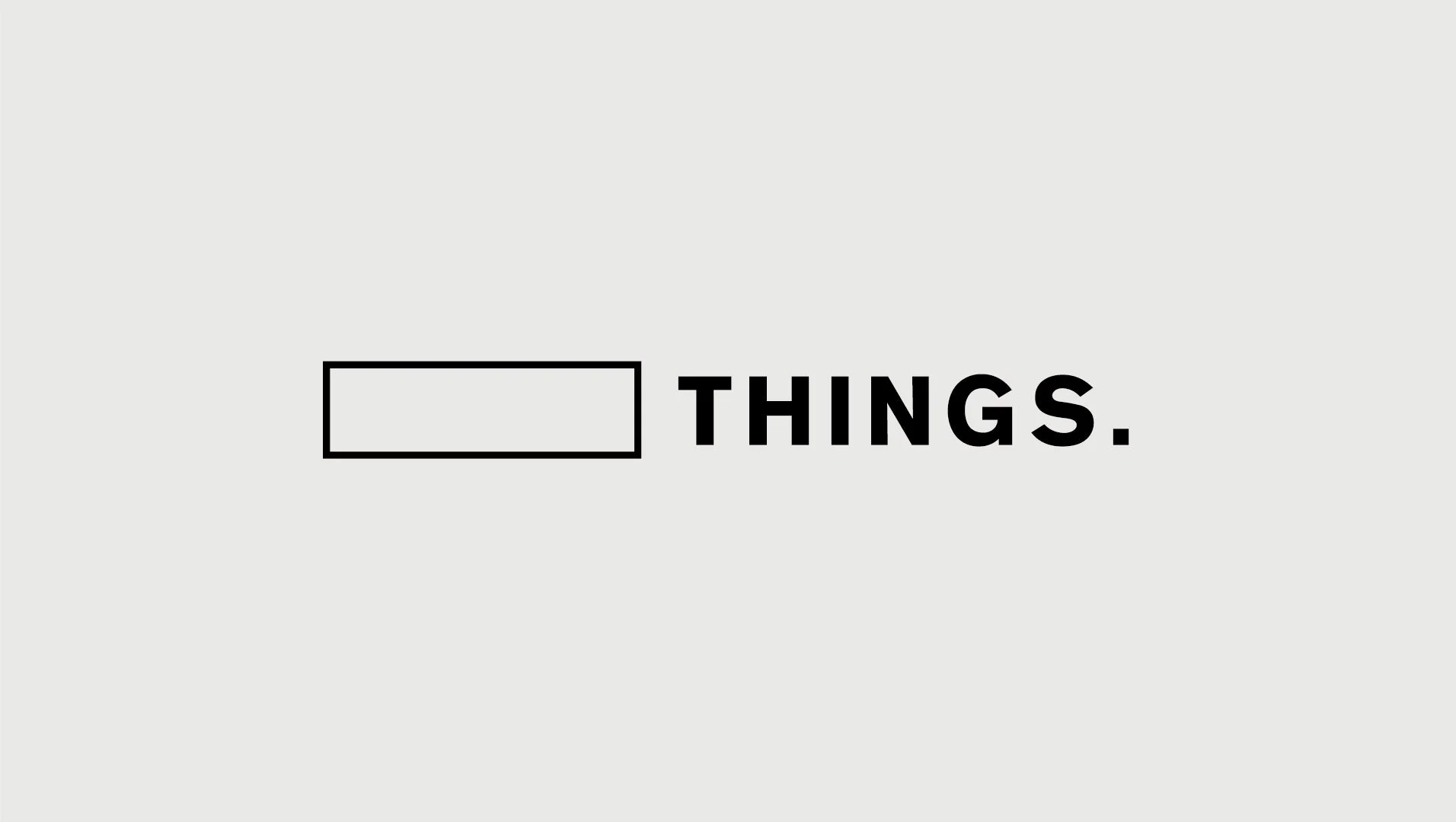 THINGS.ロゴ