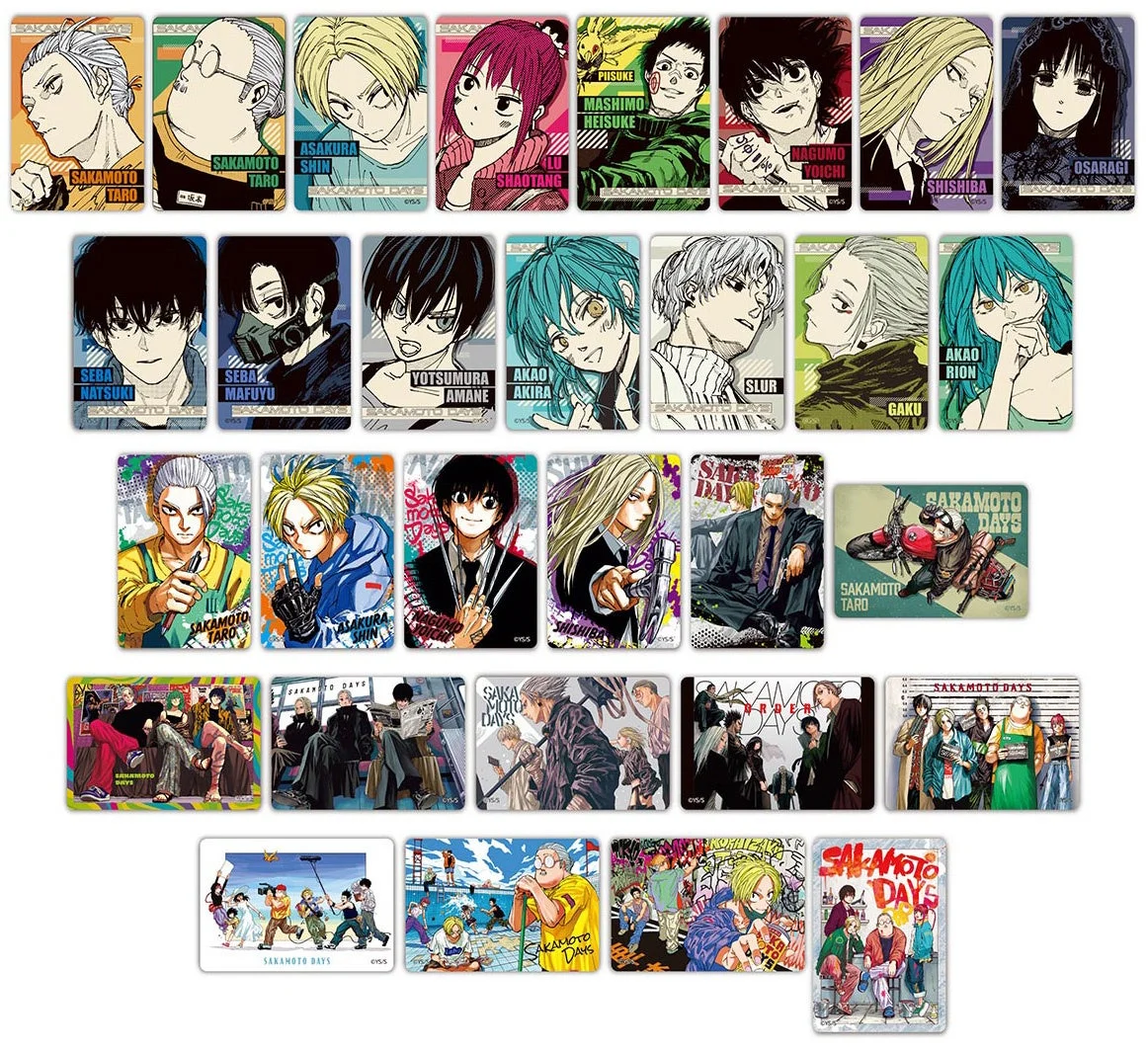 『SAKAMOTO DAYS』マグネットステッカーコレクション 第1弾