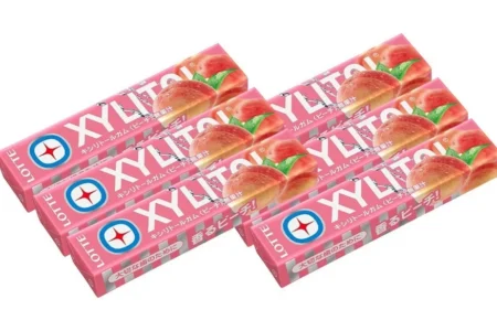 福岡県筑後市、ふるさと納税返礼品にロッテ「キシリトールガム ピーチ」を追加