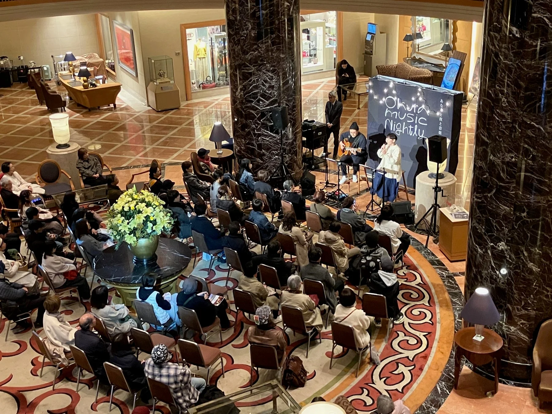 ロビーコンサートの様子