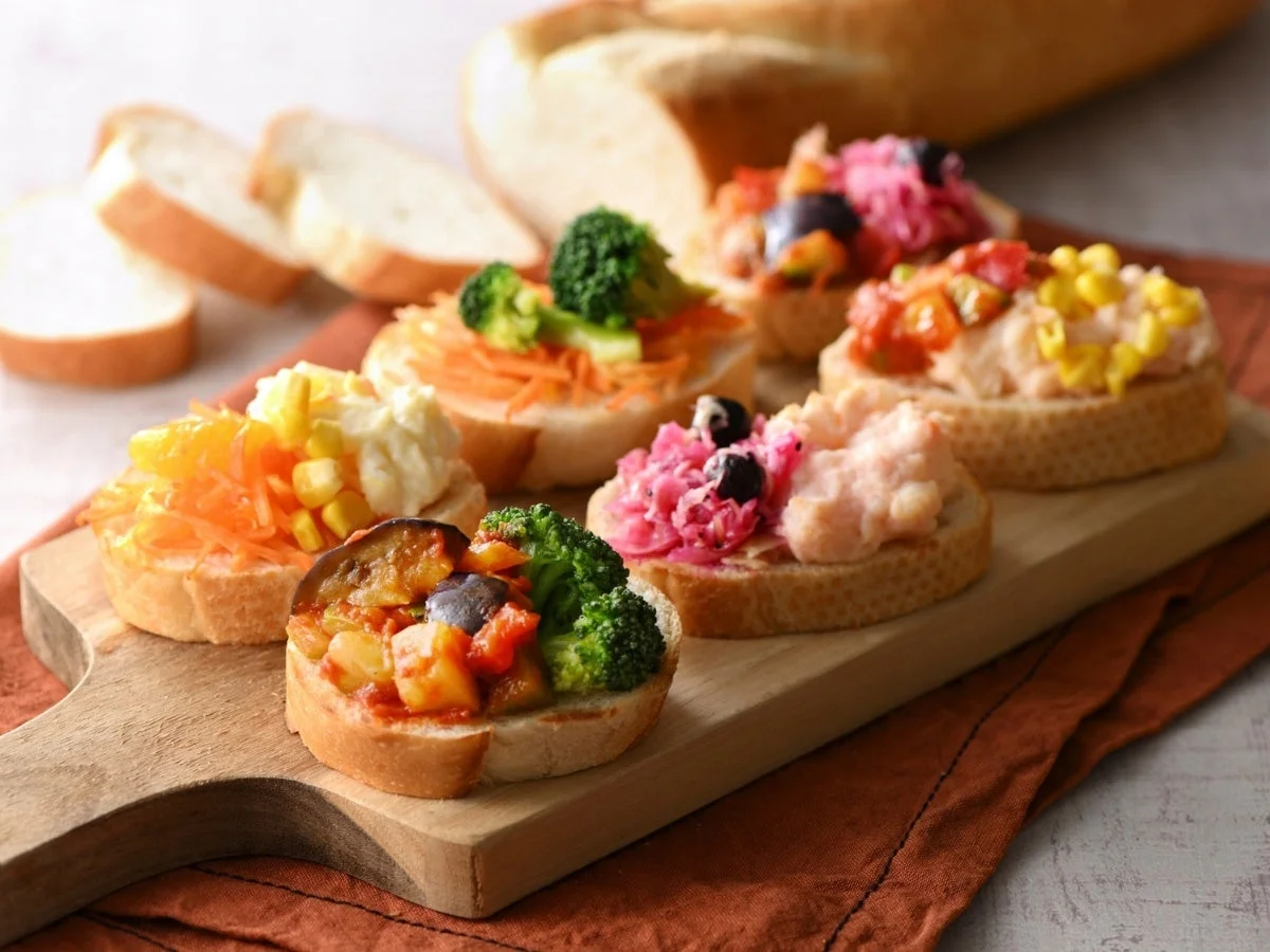 ブルスケッタの盛り合わせ