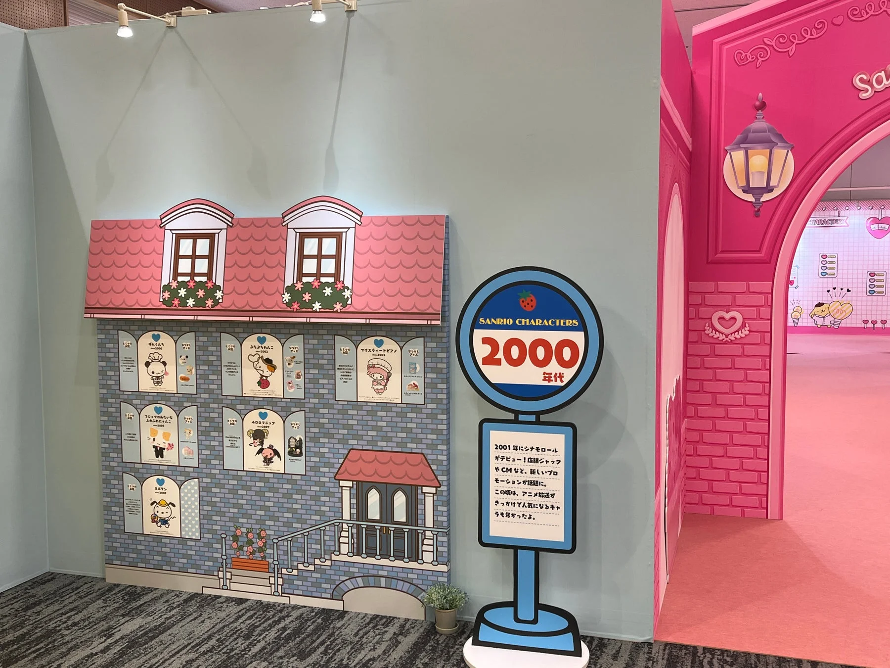 2000年代サンリオキャラクター展示