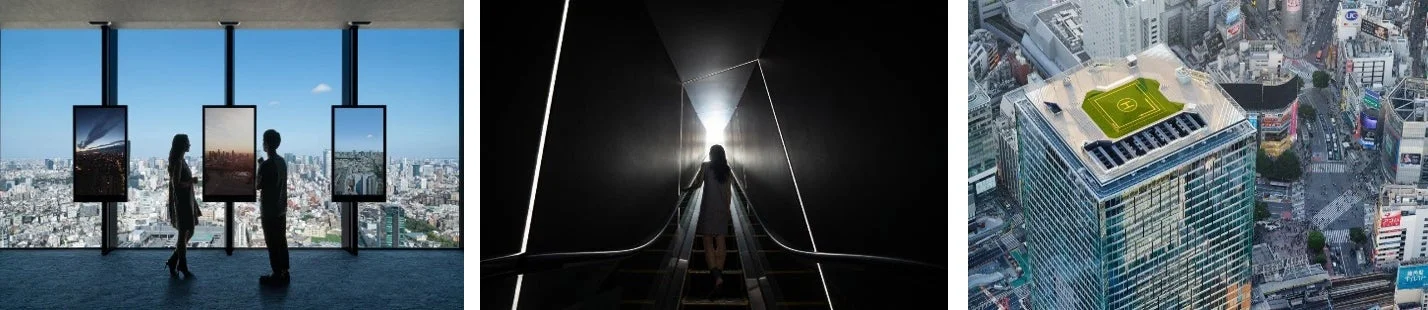 SHIBUYA SKYからの都市景観