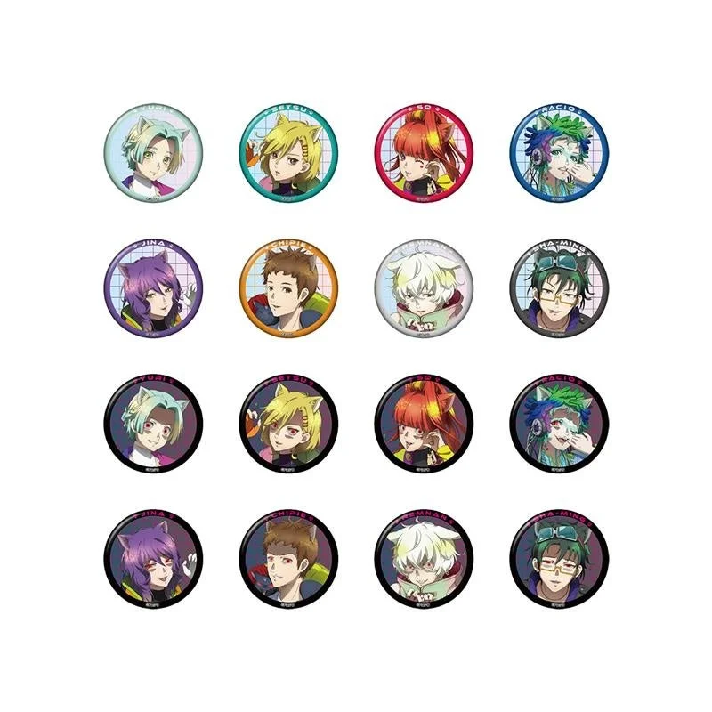 オーロラ缶バッジコレクションA