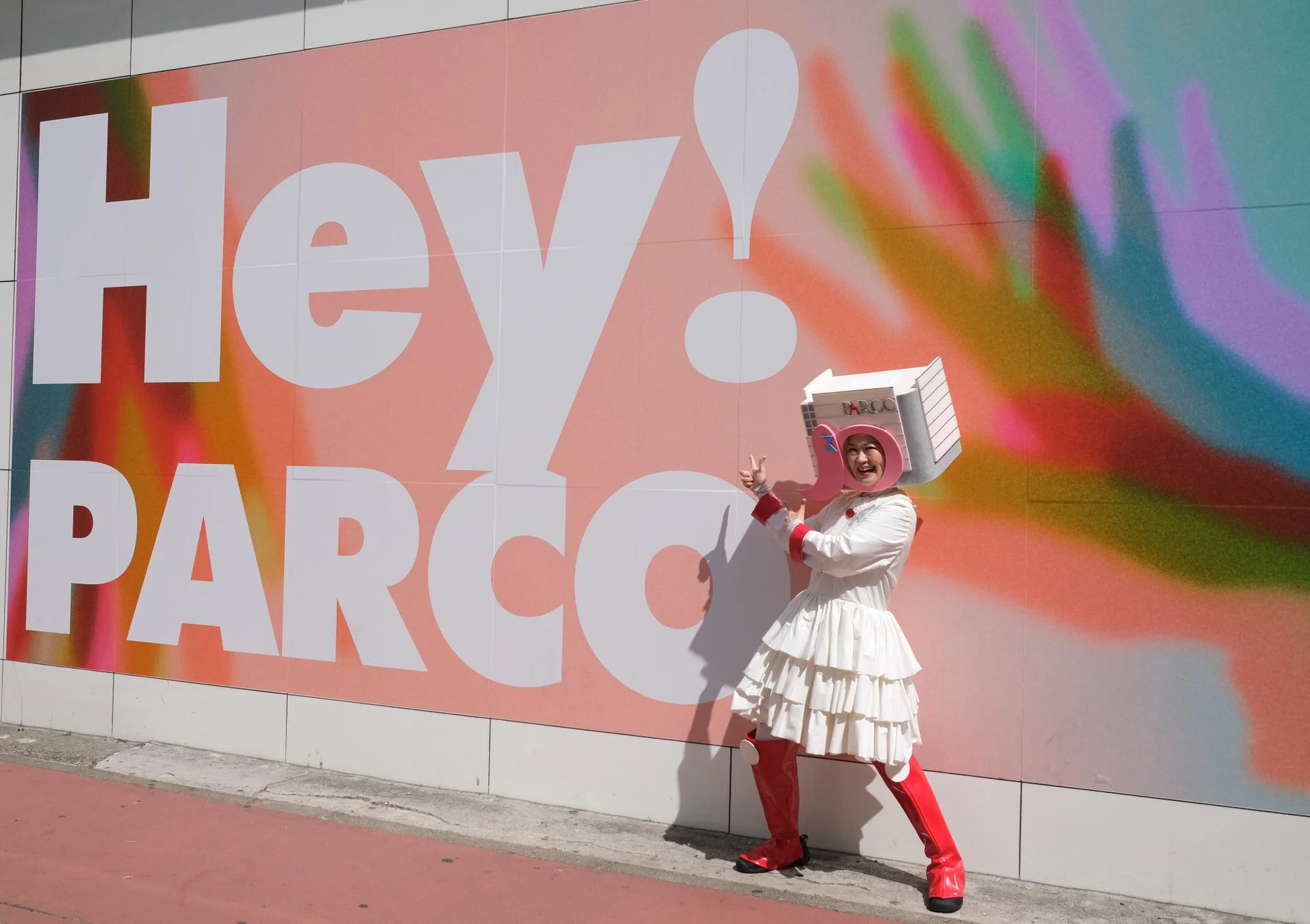 Hey! PARCOキャラクター屋外