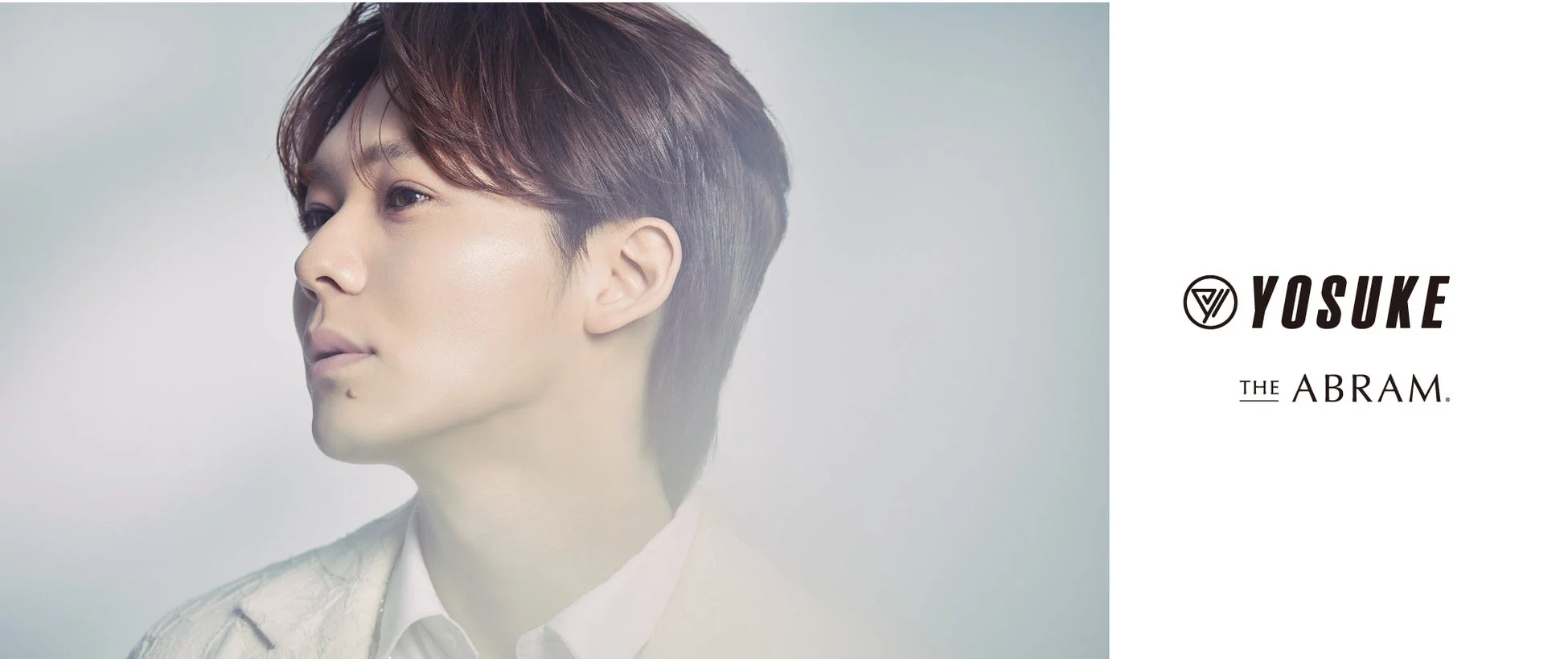 YOSUKE氏とTHE ABRAM®のロゴ