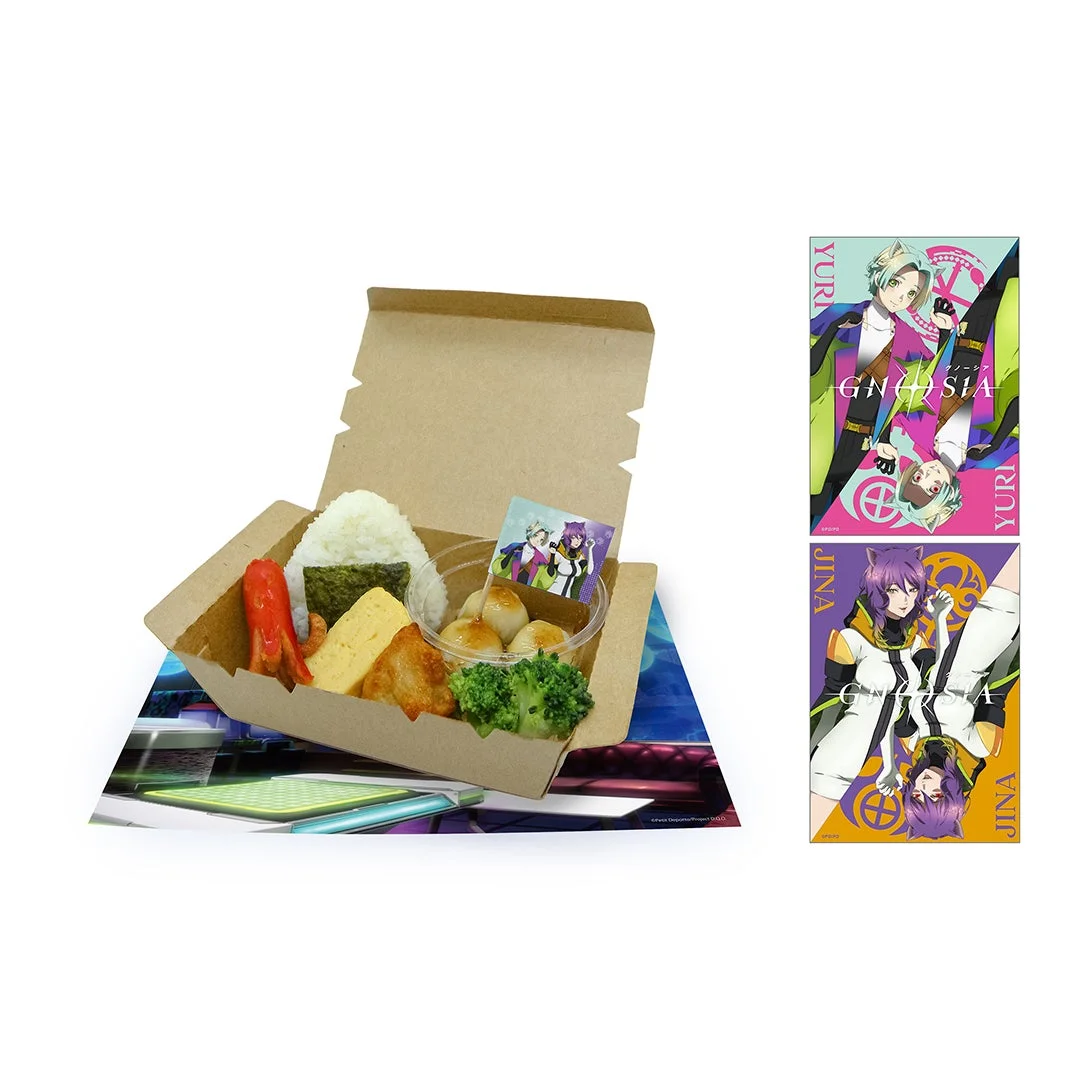 ユーリとジナの三次元チェス風ランチBOX