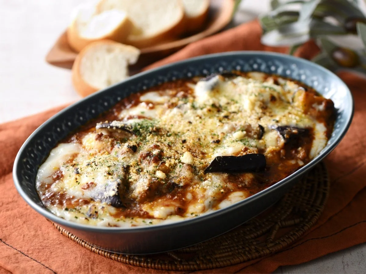 ナスとひき肉のグラタン「ムサカ」