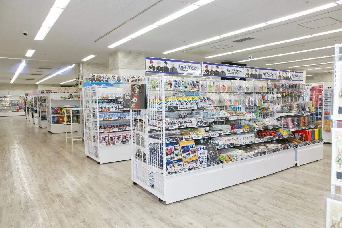 アニメイト店舗内の様子
