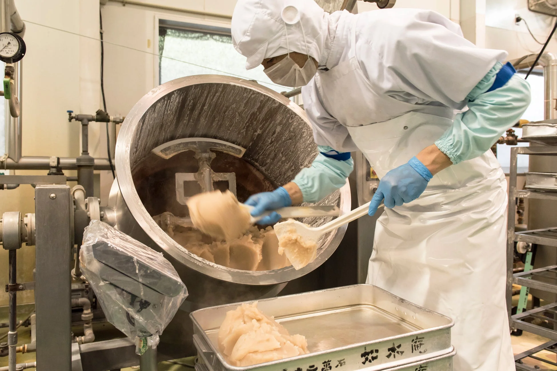 食品製造の様子