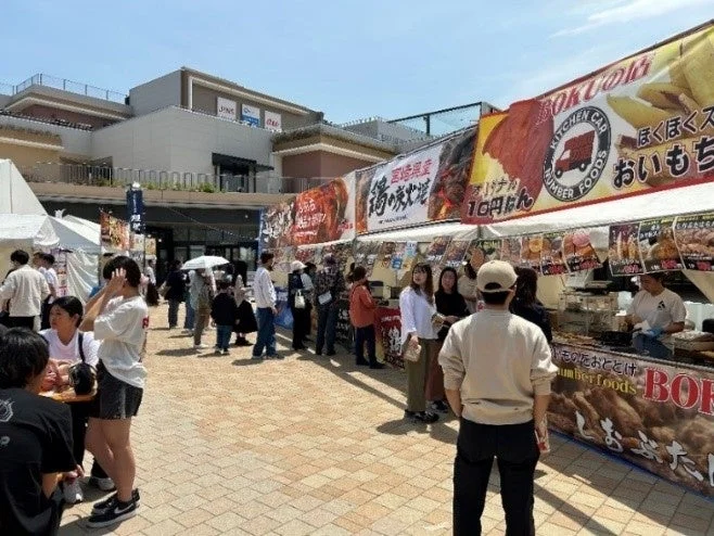 フード屋台の様子